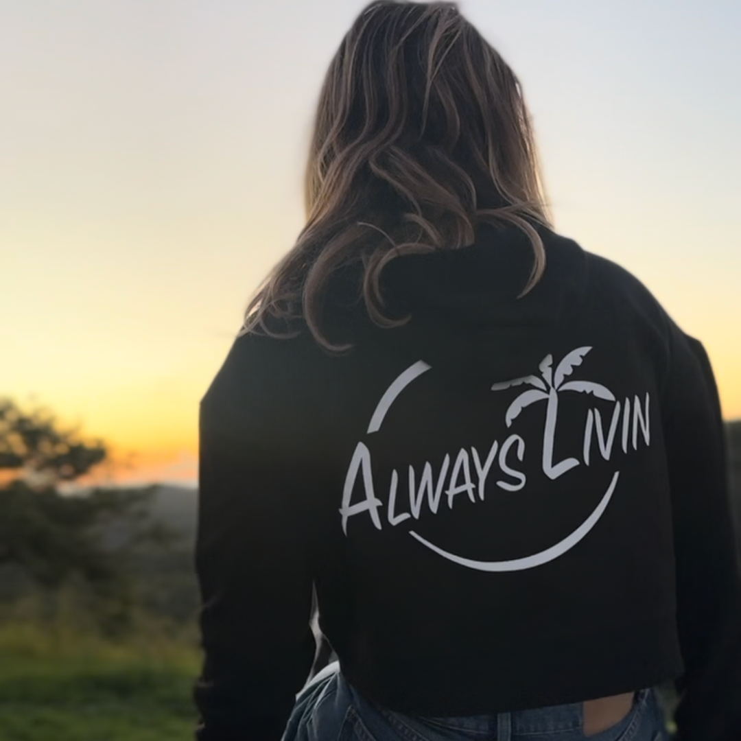 Ladies Crop Hoodie