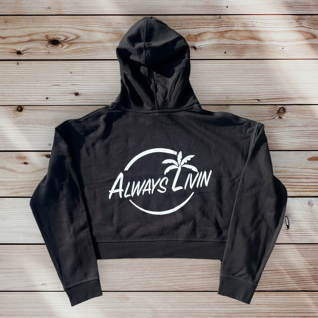 Ladies Crop Hoodie