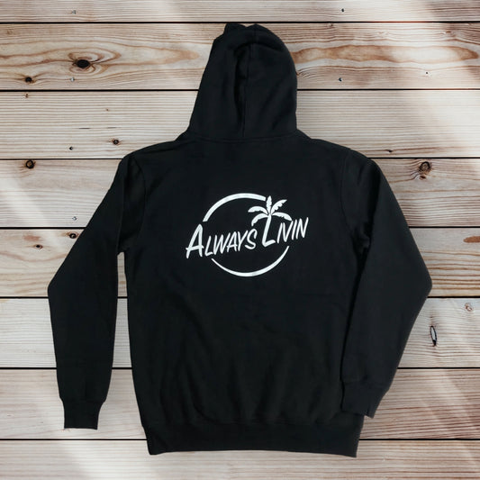 Vital Signature Pullover Black | White