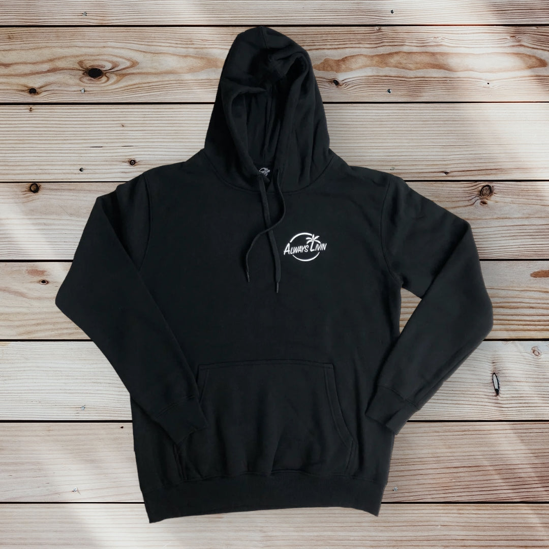 Vital Signature Pullover Black | White