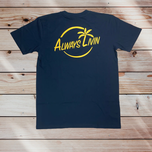 Vital Signature Tee Navy