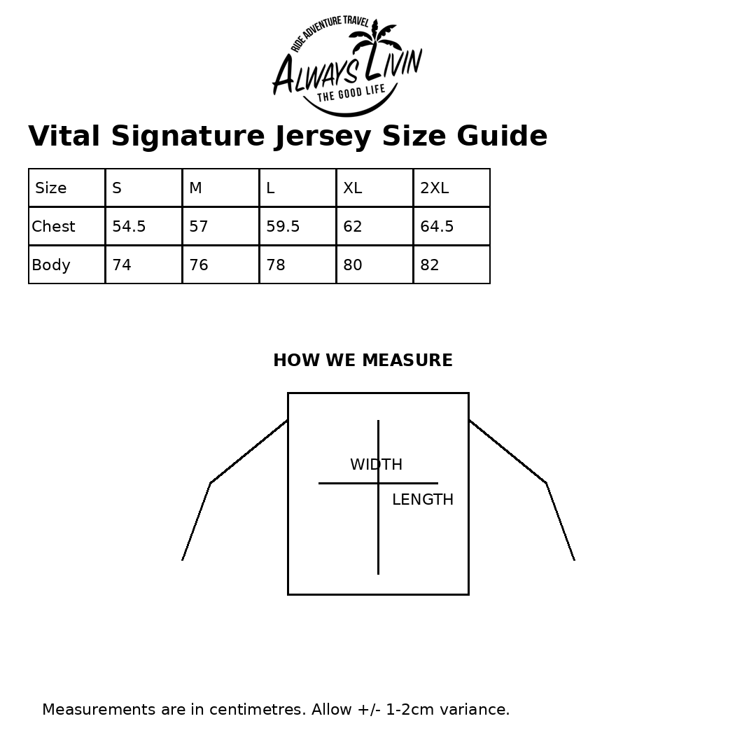 Vital Signature Jersey | UPF Sun Protection | Always Livin