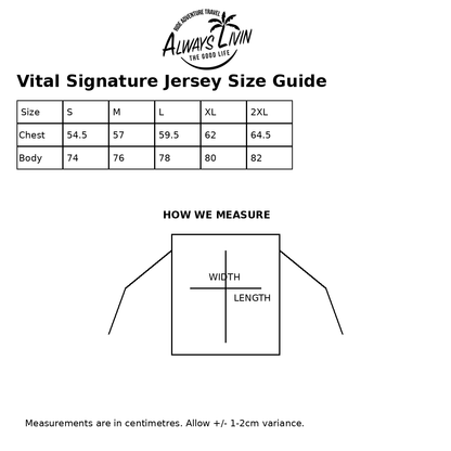 Vital Signature Jersey | UPF Sun Protection | Always Livin