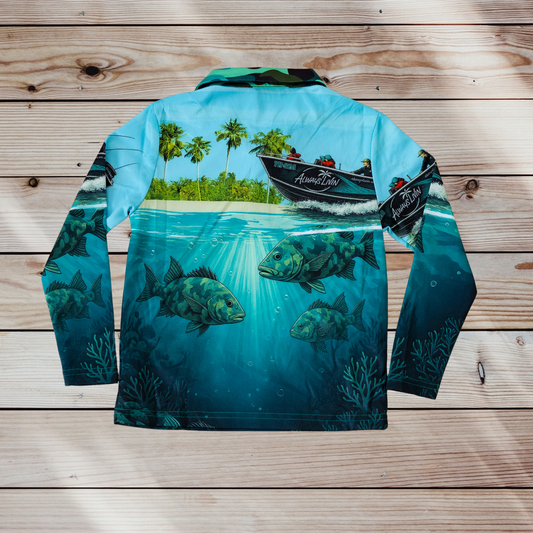 Tropics Toddler Polo | Kids Fishing Shirt | Always Livin