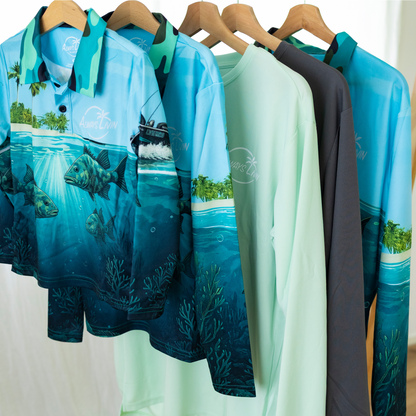 Tropics Toddler Polo | Kids Fishing Shirt | Always Livin