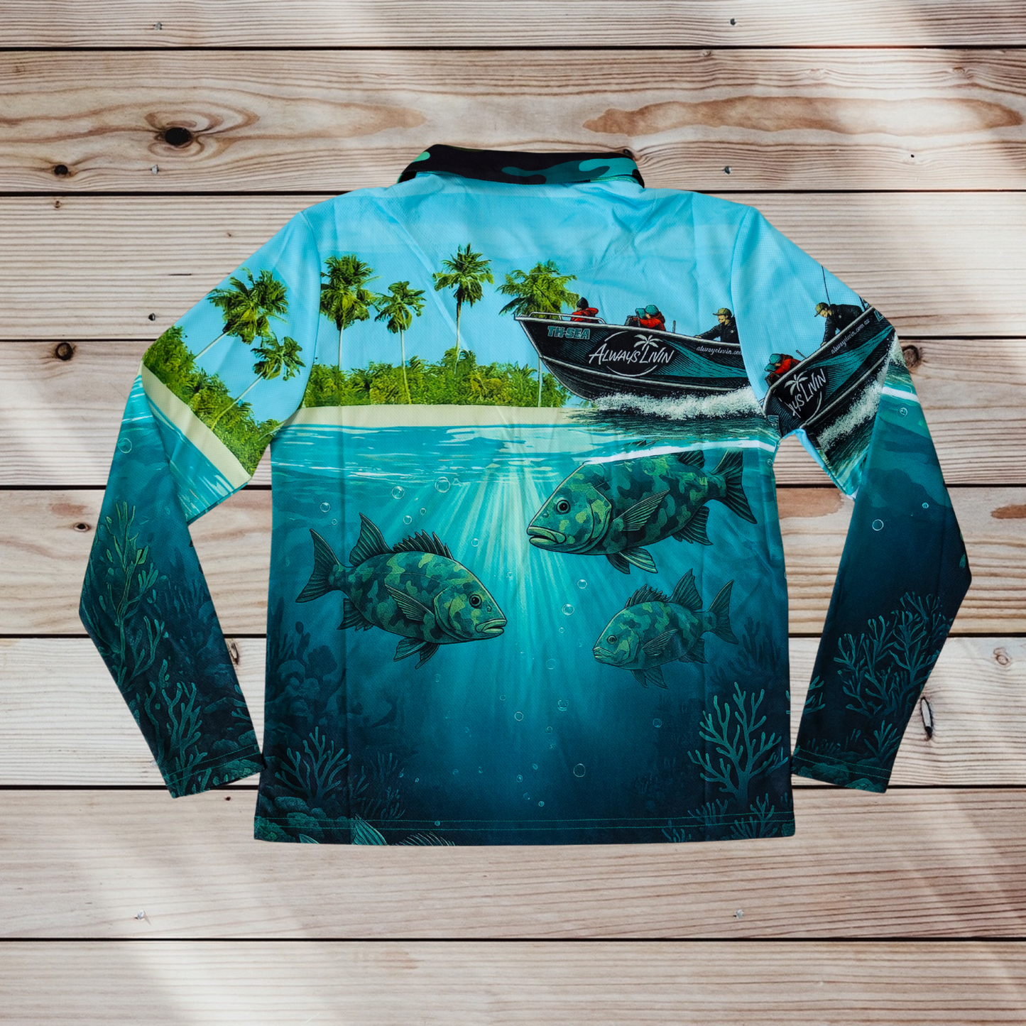 Tropics Youth Polo | Kids Fishing Shirt | Always Livin