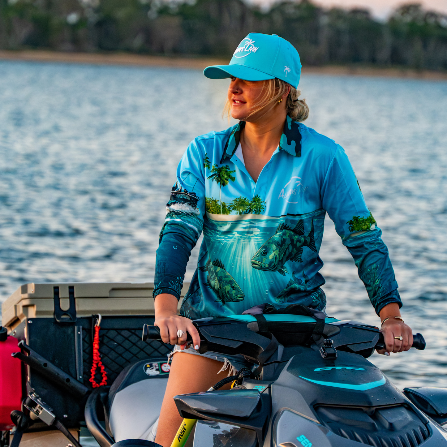 Tropics Adult Polo | UPF Fishing Shirt | Always Livin