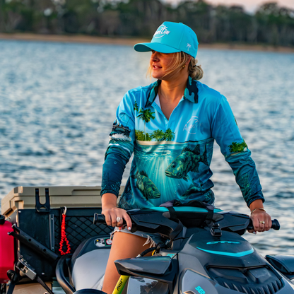 Tropics Adult Polo | UPF Fishing Shirt | Always Livin