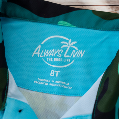 Tropics Youth Polo | Kids Fishing Shirt | Always Livin