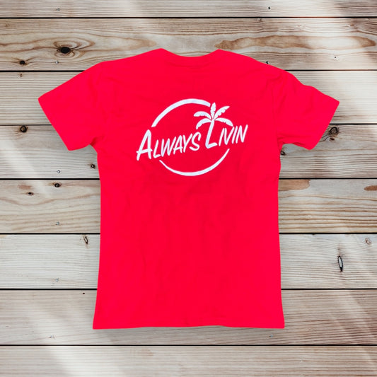 Vital Signature Tee Red