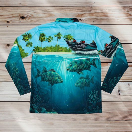 Tropics Adult Polo | UPF Fishing Shirt | Always Livin