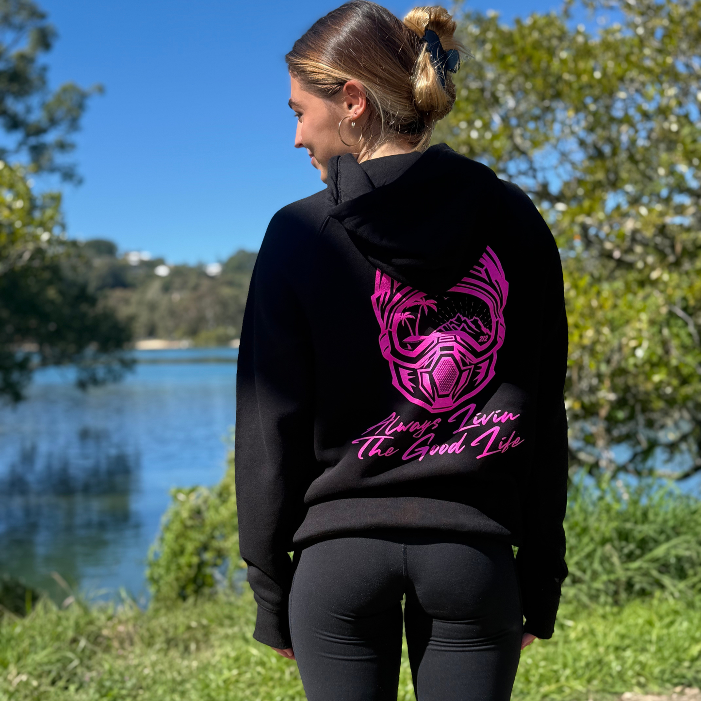 Vision Pullover BLACK/PINK | Premium Comfort & Everyday Style