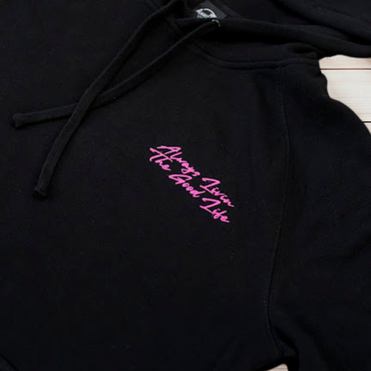 Vision Pullover BLACK/PINK | Premium Comfort & Everyday Style