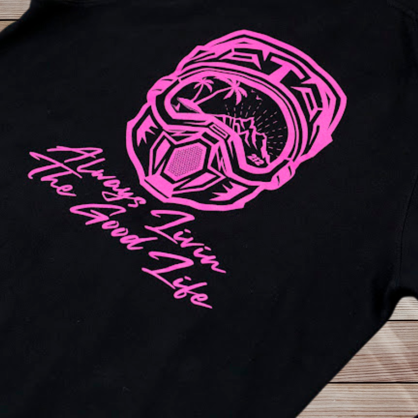 Vision Pullover BLACK/PINK | Premium Comfort & Everyday Style
