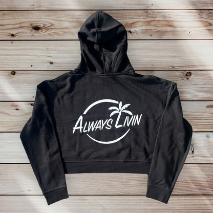 Ladies Crop Hoodie